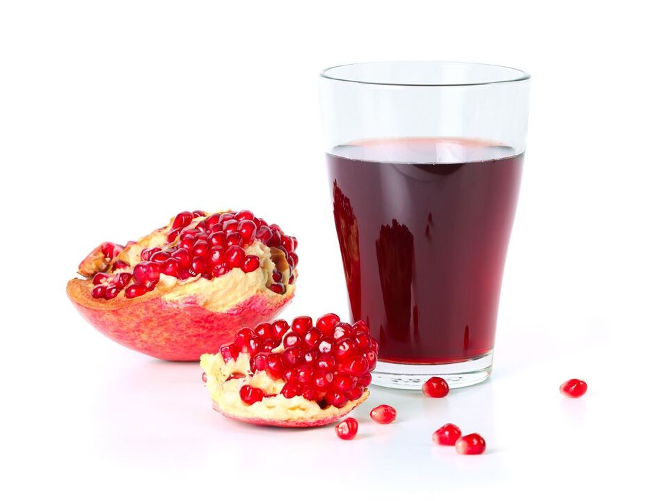 pomegranate juice for potency