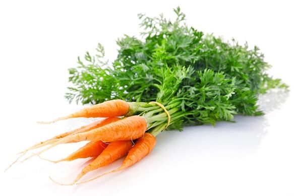 Fresh carrots have a positive effect on potency